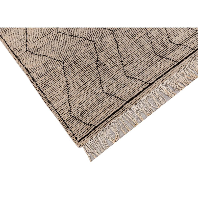 Wool Chevron Area Rug, Rectangle 8' x 10'