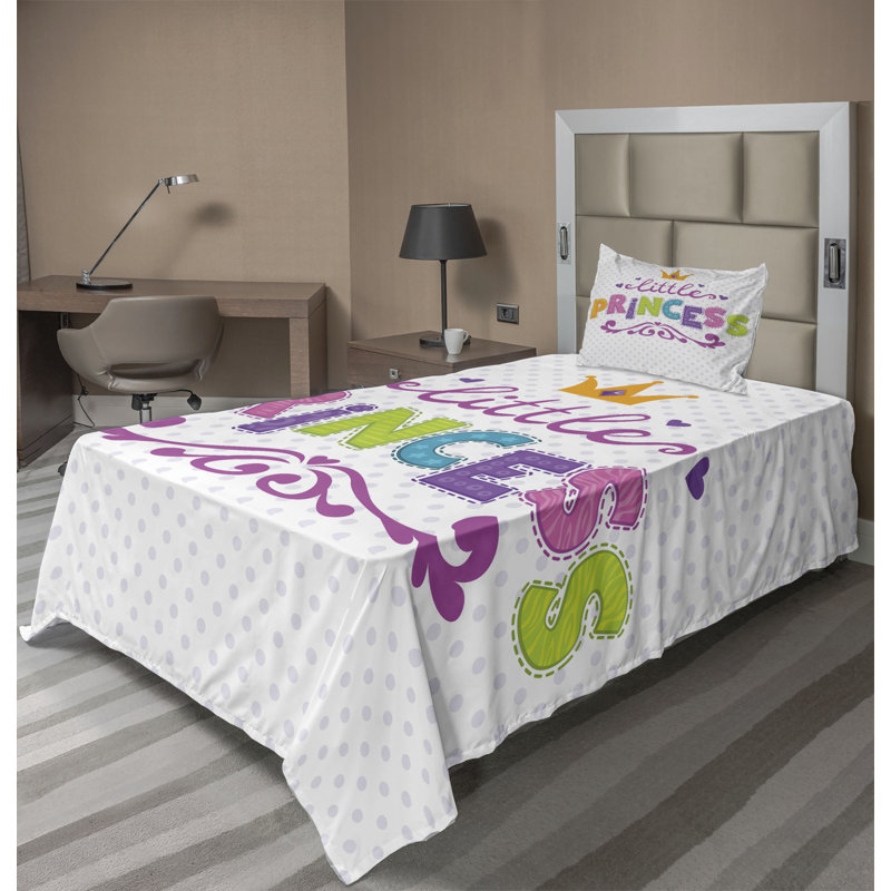 Microfiber Sheet Set, Twin Sheet Set with Fitted Sheet and 1 Pillowcase