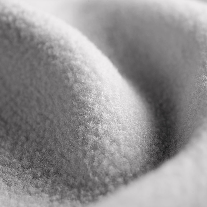 Couverture polaire légère, Simple / simple TG, Gris clair