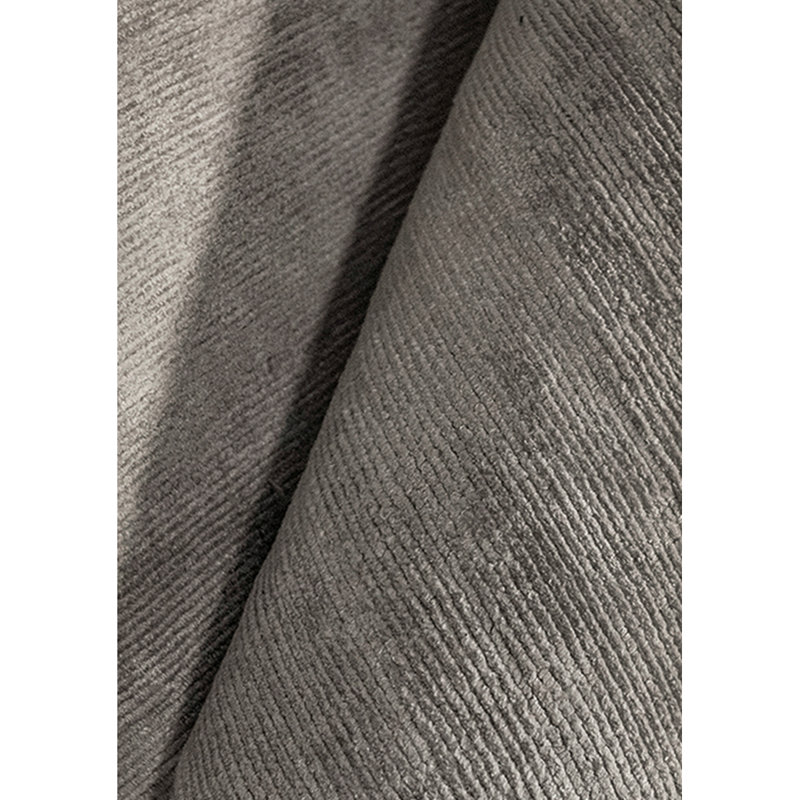 Tapis argent noué à la main de haute qualité