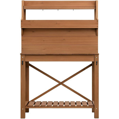 Hemlock Wood Potting Bench