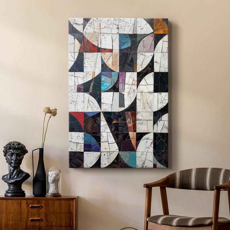 ABSTRACT Series L III - Gallery Cavas sur mesure, H 12 po x l 8 po