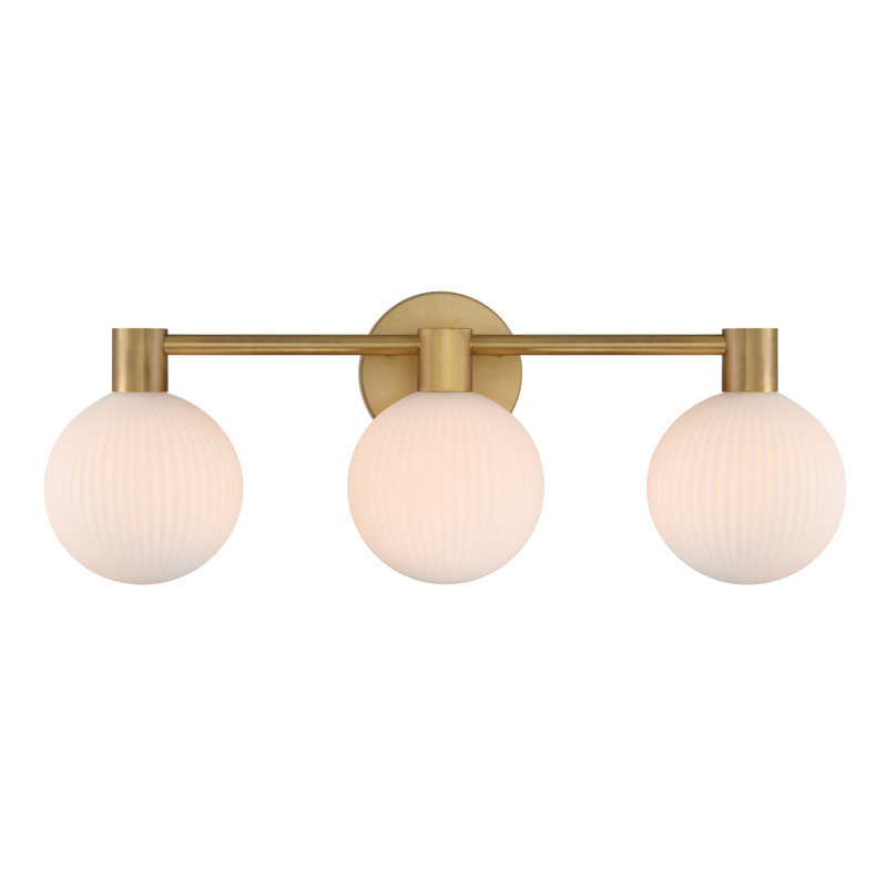 Coiffeuse Fenton, H 9 po x l 24 po x P 7 po, 180 W, Trois lumières