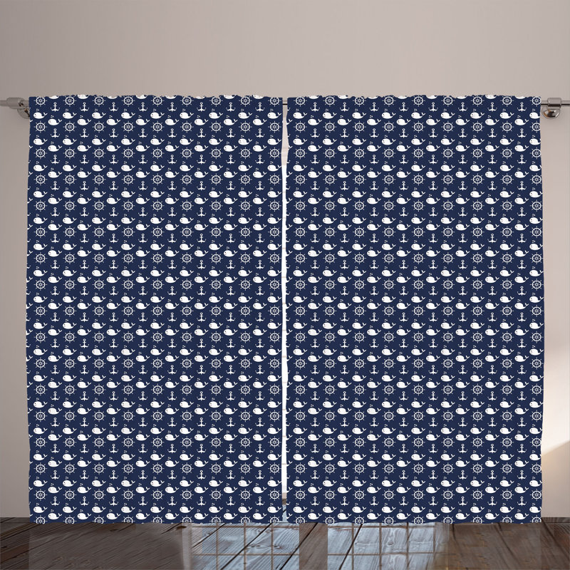 Polyester Standard Rod Pocket Curtain Pair