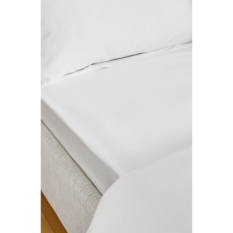 Premium Sateen Sheet Set, Queen Sheet Set, White