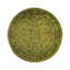 Overdyed One-of-a-Kind 9' 1" X 9' 1" Hand Knotted Area Rug