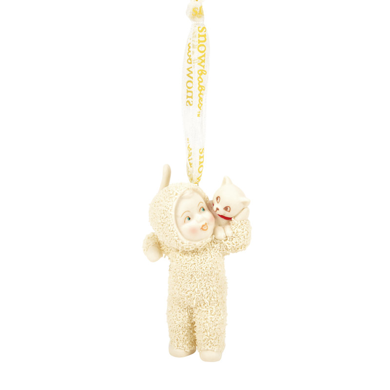 Ornement en forme de chaton Snowbabies