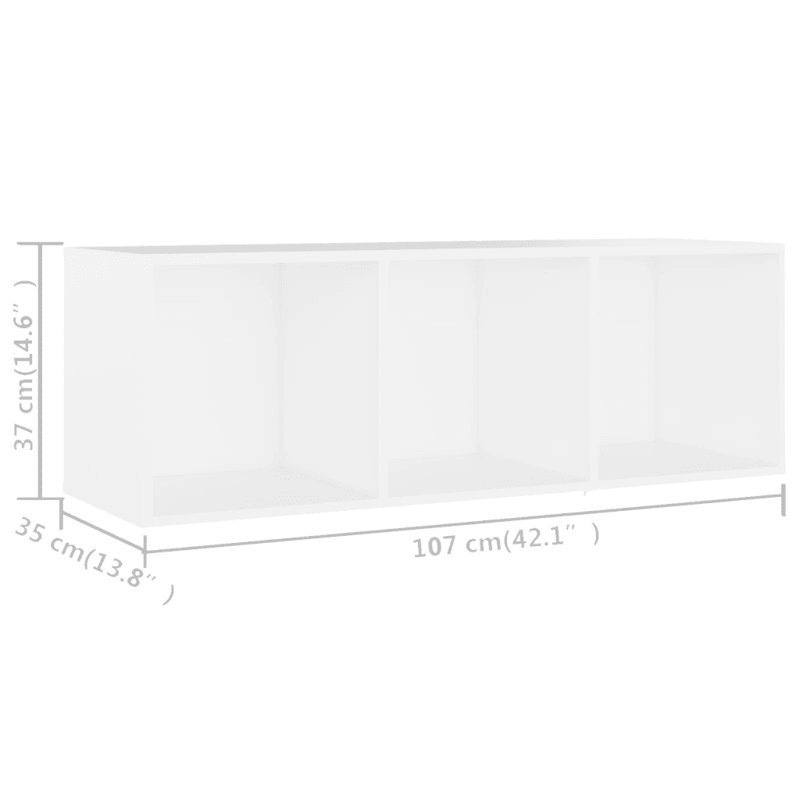Dorline TV Stand for TVs up to 48", White