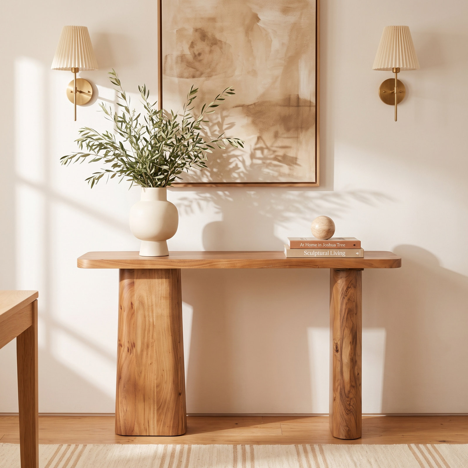 Prudence 49 " Acacia Console Table, Natural