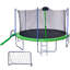 Trampoline 16 pi avec glissade