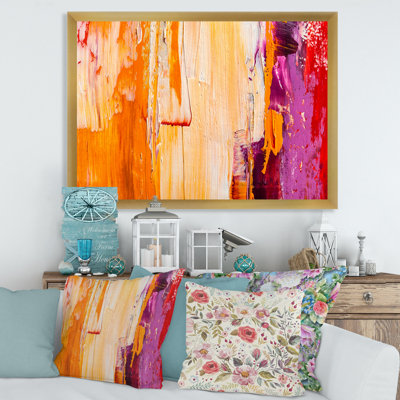 Abstrait vert grunge - Peinture sur toile
