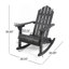 Chaise berçante Hollywood Adirondack-668757666
