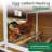 Tincher 33.2 Square Feet Chicken Coop with Chicken Run For Up To 6 Chickens