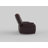 Lenhof 40" Transitional Premium Faux Leather Glider Reclining Chair with Gentle Gliding Motion & Tab Pull Recline-2000627377