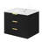 24Inch Wall Mounted Floating Cabinet W/Double Drawer, Floating Rectangular Vanity Small Bathroom Sink With Single Faucet Hole And Overflow, Modern Bathroom Cabinet With Ceramic Basin Sink-2093671110