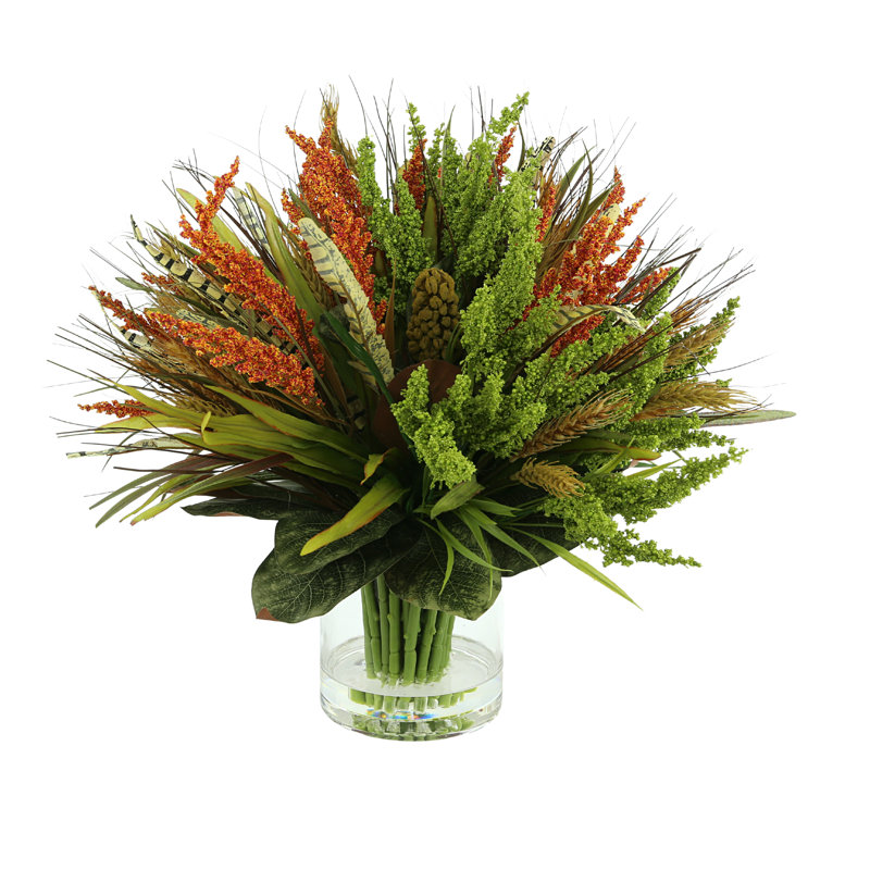 Lohman Assorted Heather Fall Bundle with and Floral