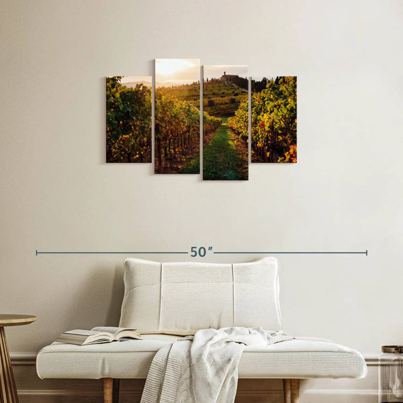 Alvord Tuscan Vineyard Sunset, H 22 po x l 36 po