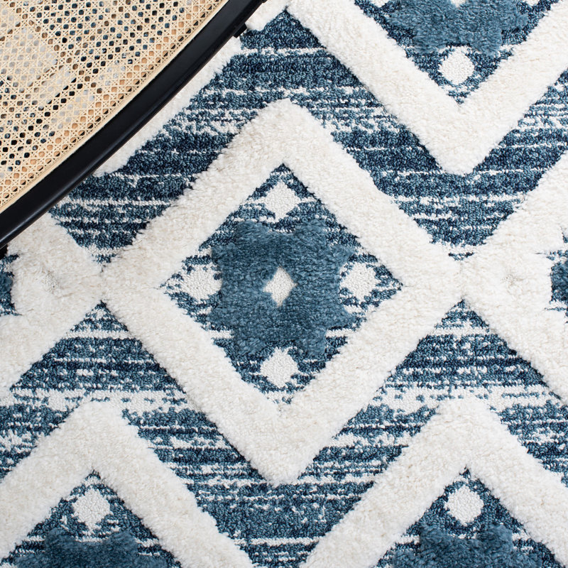 Tapis à poils longs Imraan, Rectangle 3 pi x 5 pi
