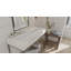 Lavabo de salle de bain encastré en résine 48 po x 16,1 po Badeloft UB-04-XL-G-50749001