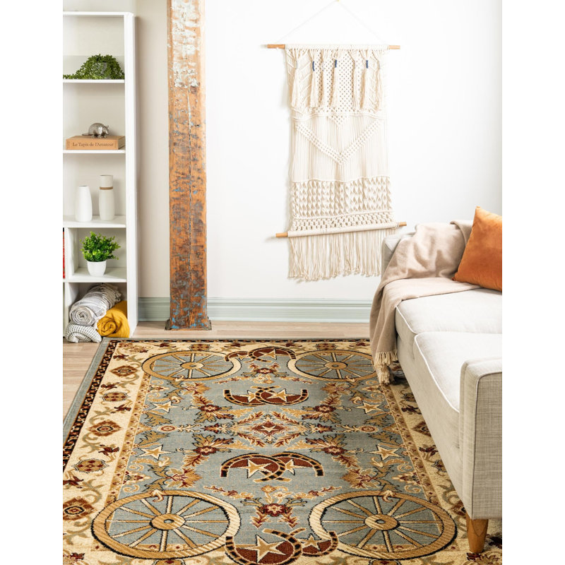 Athallia Oriental Indoor Rug, Rectangle 5'3" x 8'