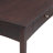 Shaker Cottage 40 in. W Laptop Desk with Pull-Out Drawer, Keyboard/Mouse Console Shelf for Home Office; Overall 48 in. W x 23 in. D x 30 in. H, Clearance 23 in. H (Espresso)-1311315097
