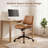Adjustable Height Drafting Stool with Footring Wheels-651689551