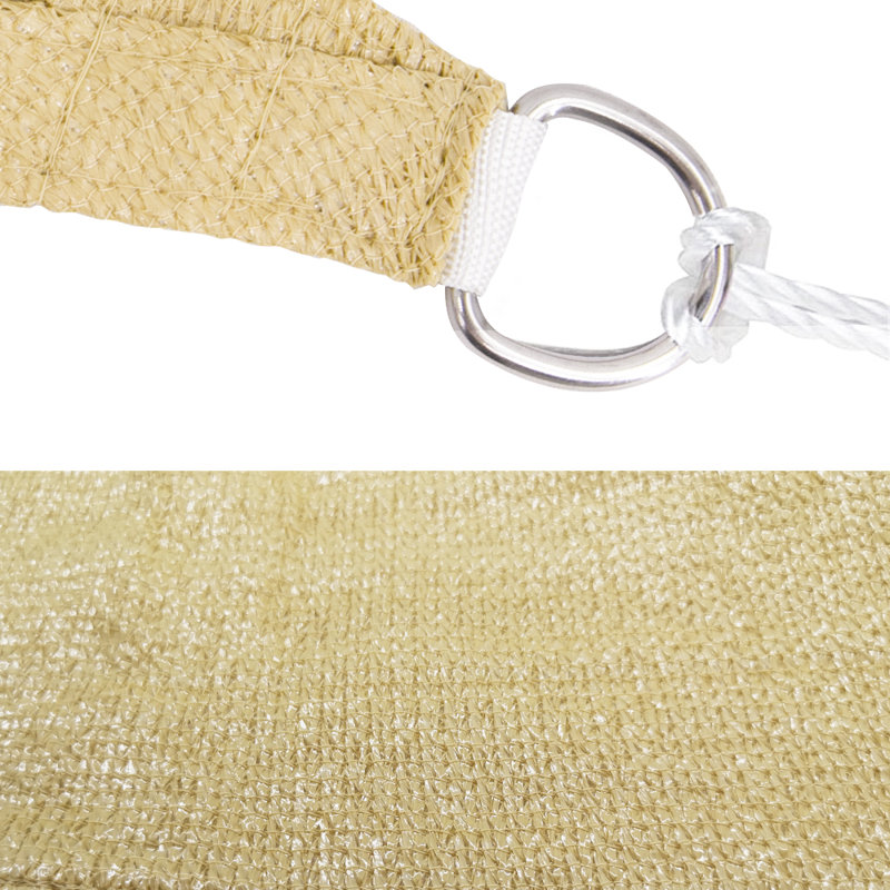 Drumsough 3m x 2m Rectangular Shade Sail, Sand