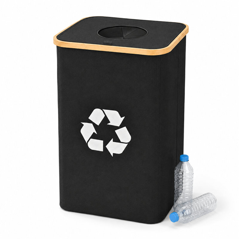 Bac de recyclage 100 L, Black