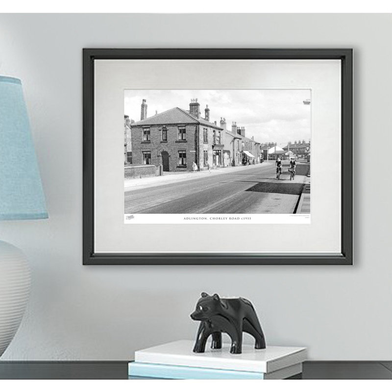 Adlington, Chorley Road C1955 by Francis Frith - Single Picture Frame Print, 60cm H x 80cm W x 2.3cm D