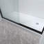 Porte de douche coulissante encadrée l 60 po x H 76 po
