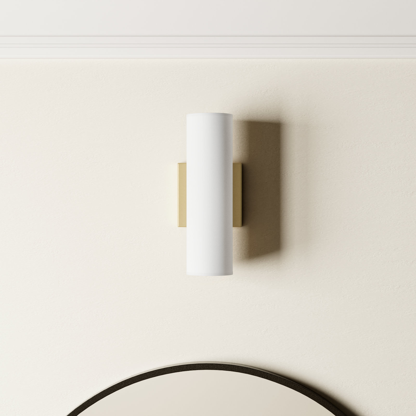 Capalino 2-Light Bath Sconce, Satin Brass