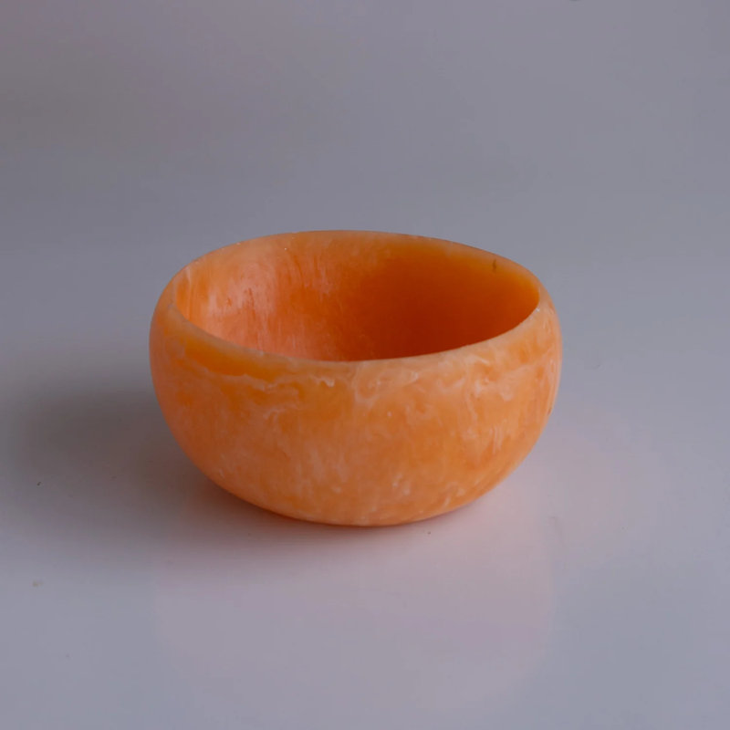 Resin Rice Bowl, Tangerine