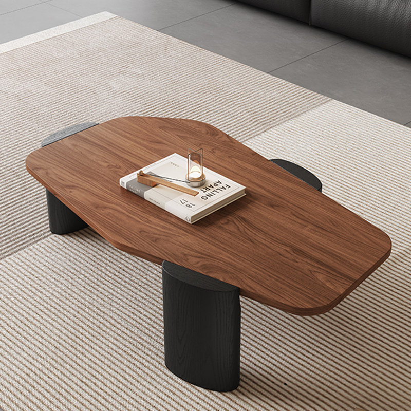 Modern Minimalist Coffee Table, 13.77" H x 59.05" L x 29.52" W