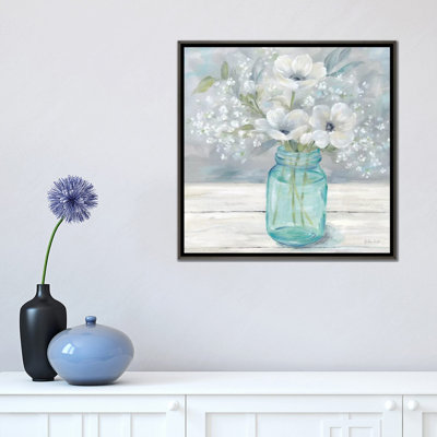"Vintage jar bouquet I" par Cynthia Coulter, reproduction d’art