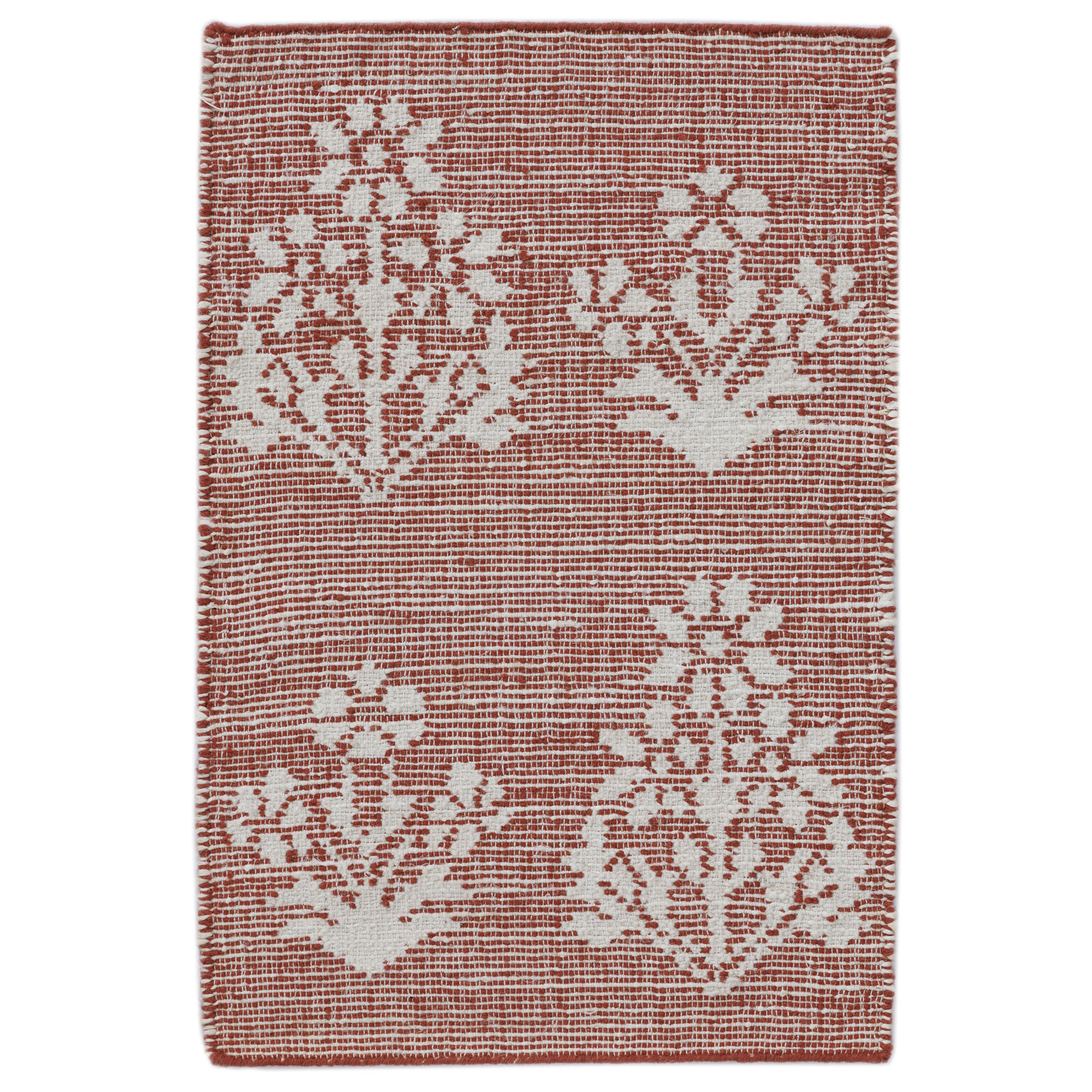 Heidi Botanical Flatweave Jute Rug, Blue, 7'9x9'9