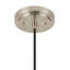 Luminaire suspendu moderne à 1 lumière à intensité variable avec abat-jour en métal Gollenberg-1756135108