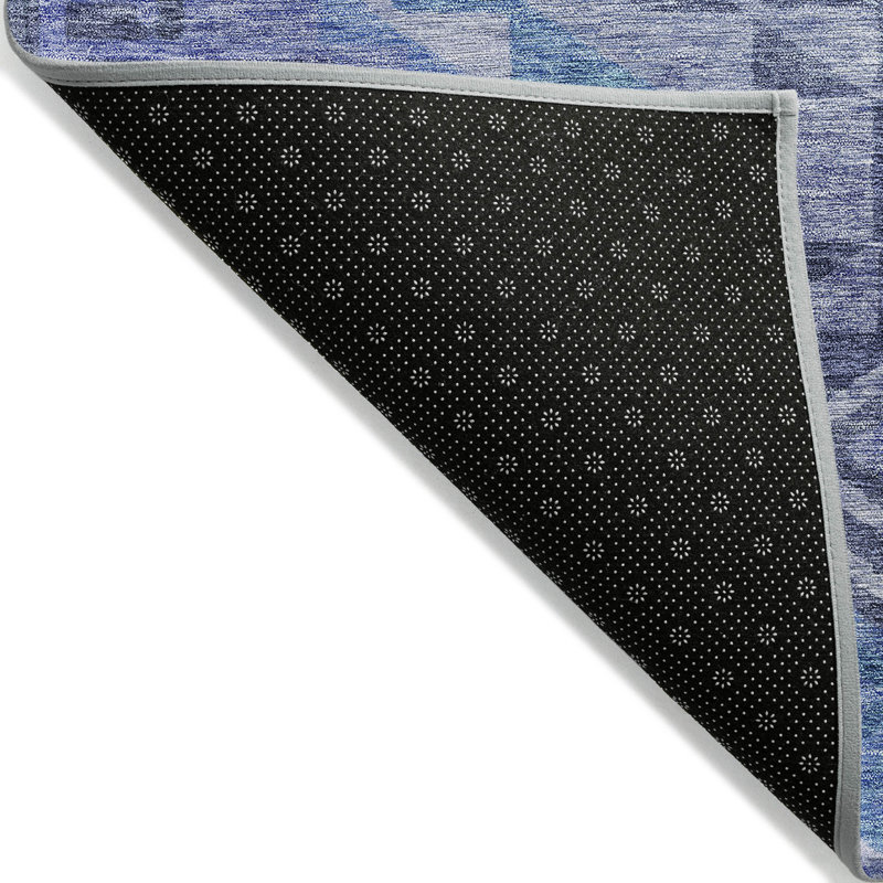 Tapis intérieur / extérieur bleu Harmony , 5' x 7'6"