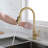 Touch Kitchen Faucet With Pull Down Sprayer-121209931