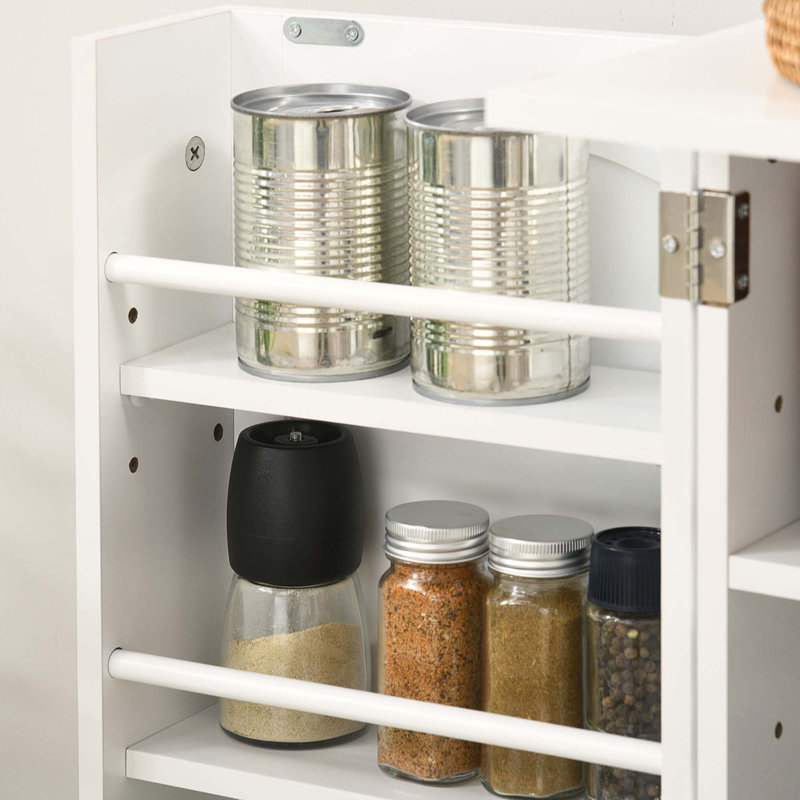 Armoire de rangement pour garde-manger avec étagères à 5 niveaux