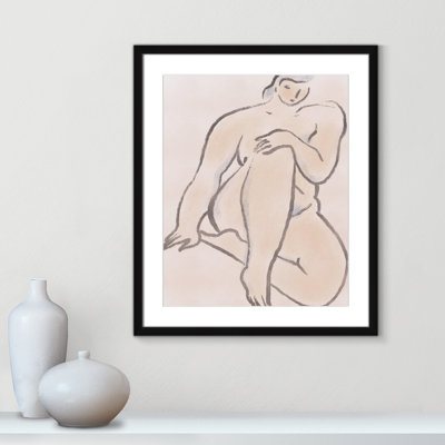 Pastel nude 07 Print by Dean