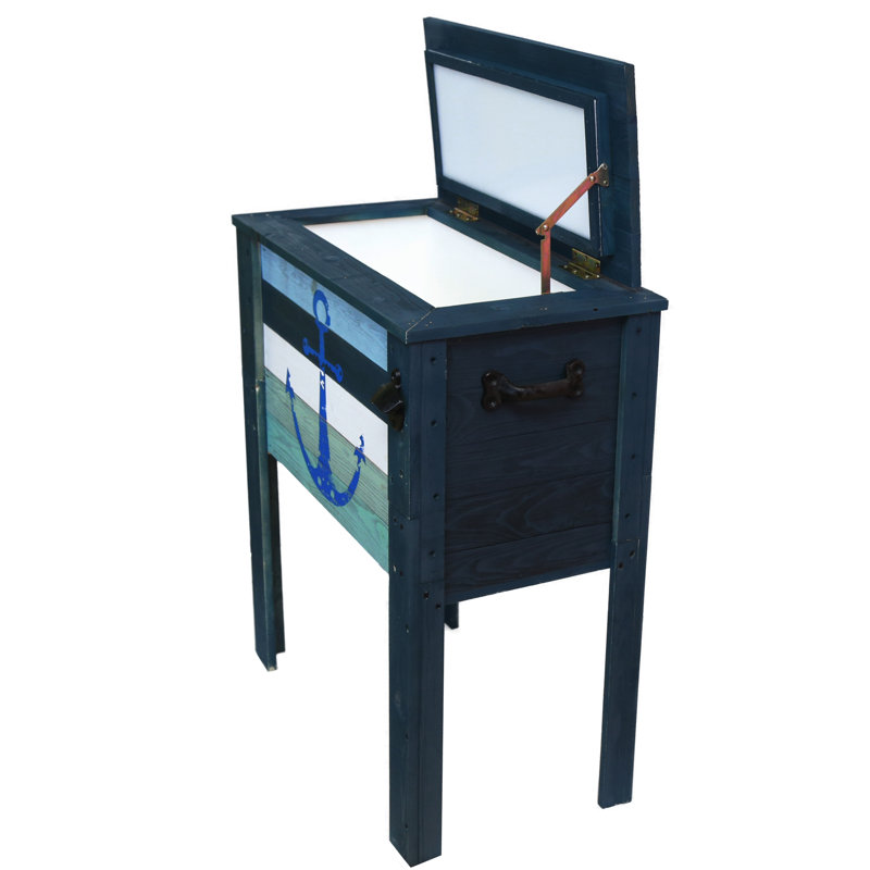 Refroidisseur en bois 45 qt.