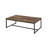 Oakgrove Rectangular Coffee Table in Weathered Oak and Black