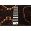 Tapis noir et brun Teimani 4 pi 3 po x 6 pi 1 po