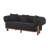 Clintin 82" Boucle Upholstered Rubberwood Sofa With Curved Round Arm-111532000
