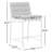 Eila Channel Tufted Boucle Counter Stool  -2027282295