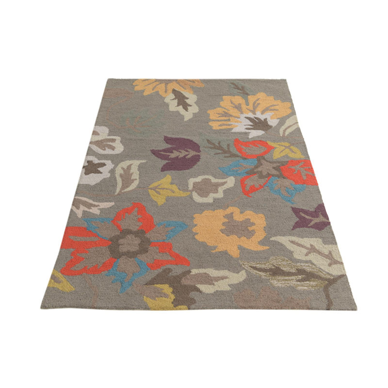 Tapis gris Pimentel 4 x 6