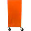 Chariot orange à 4 outils avec roulettes - Fabrication en acier et sans effort - Mouvement de tiroir à roulement pour garage multifonctionnel dans une structure robuste Outils et rangement simples et fonctionnels-1746798936