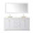 Avery 72'' Double Bathroom Vanity with Top with Mirror-98262356-97875698