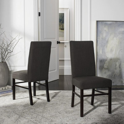 0 " H Cotton Upholstered Parsons Chair