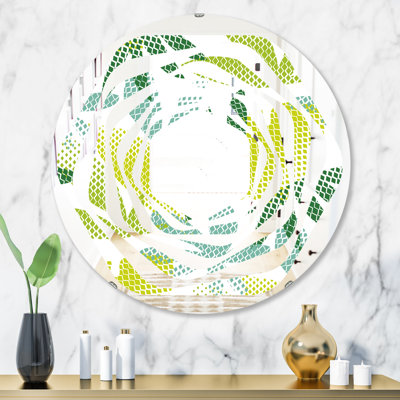 Miroir mural Whirl Tropical Botanicals III
